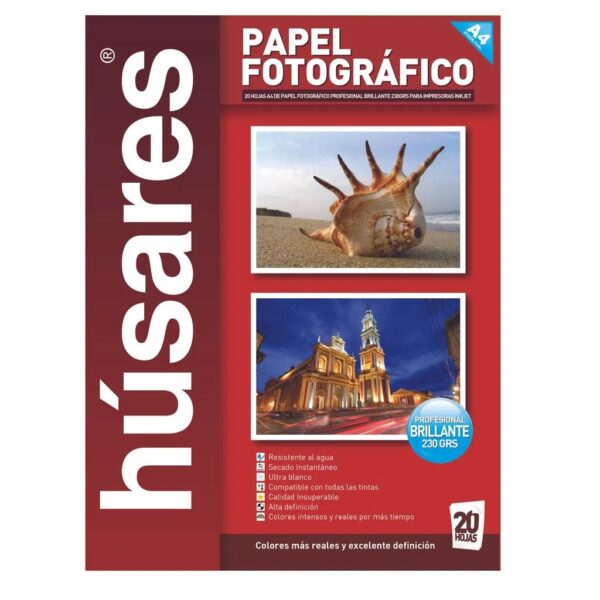 PAPEL FOTOGRAFICO HUSARES 230G