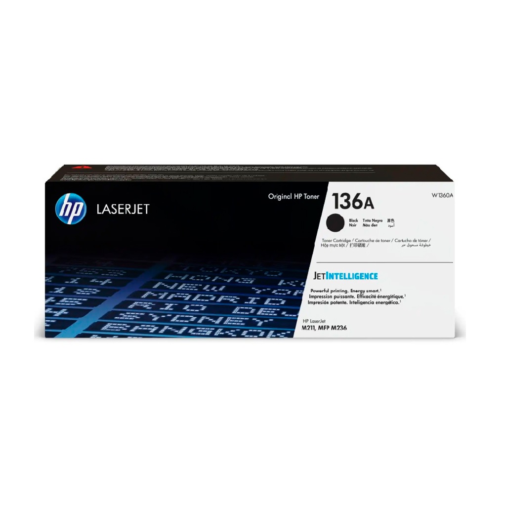 TONER HP 136A W1360A NEGRO