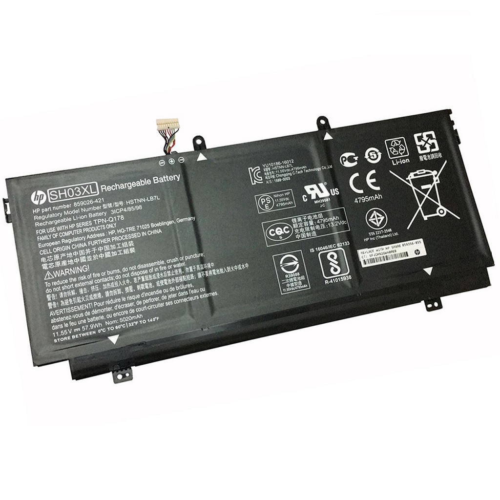BAT. NB HP SPECTRE X360 SH03XL