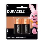 BAT X2 DURACELL C 1.5V LR15