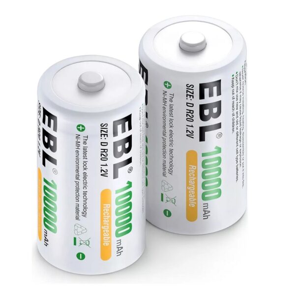 BAT X2 EBL D 10000MH 1.2V HR20