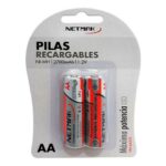 PILAS REC AA X2 2700MAH 1.2V NETMAK