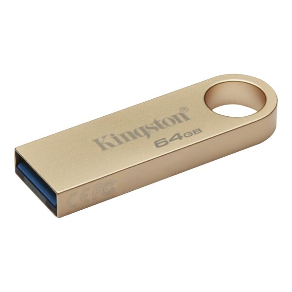 PEN DRIVE KINGSTONE 64GB DT SE9 G3 DORADO