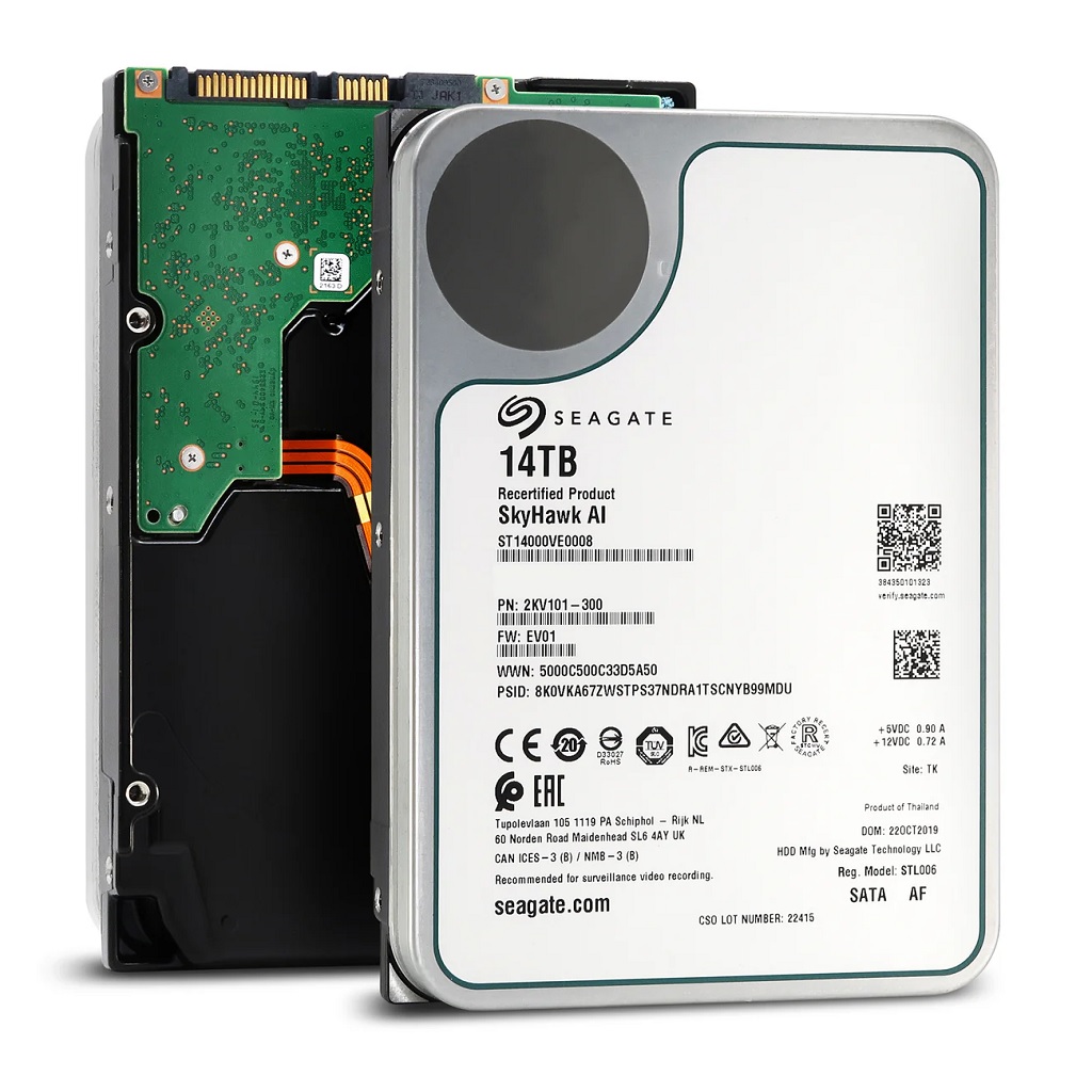HD 14TB SEAGATE SKIHAWK AI SATA III 3.5"