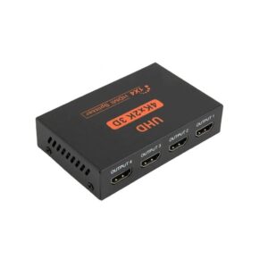 SPLITTER HDMI 1X4 UHD 3D 4K 2K C/FUENTE