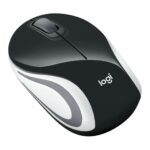 MOUSE LOGITECH M187 MINI WIRE BLACK