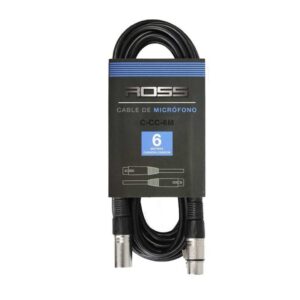 CABLE CANNON CANNON XLR/XLR 6MT ROSS