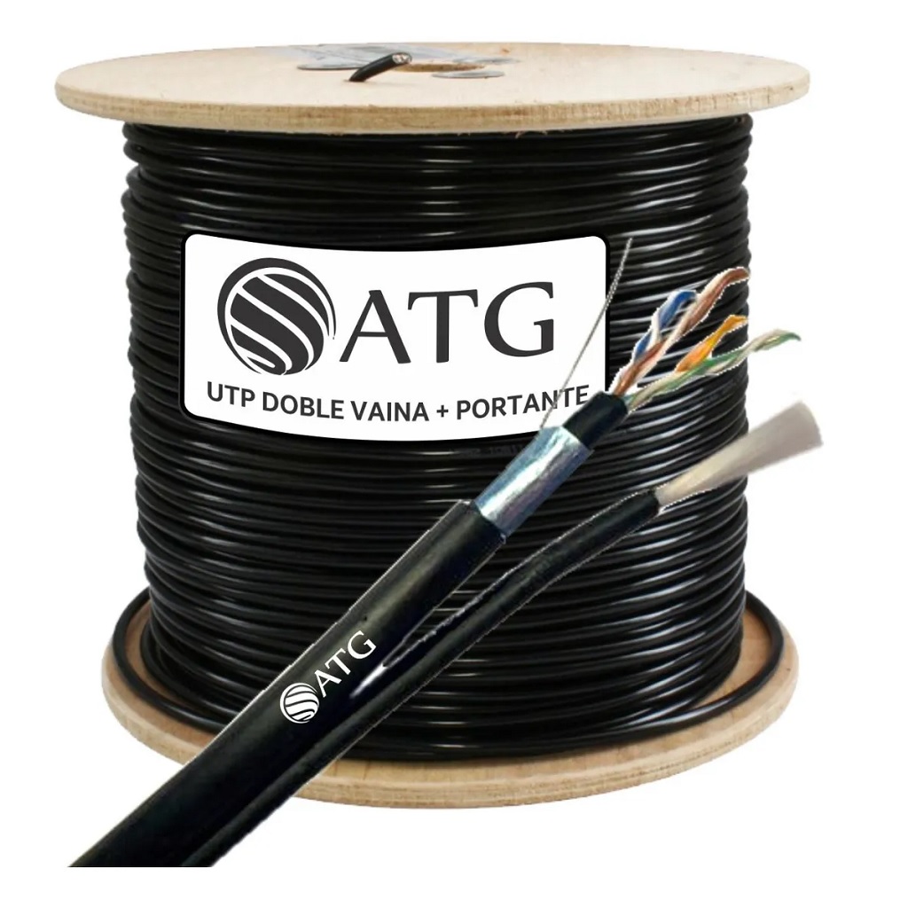 CABLE FTP ATG EXTERIOR 305MTS PORTANTE DIELECTRICO