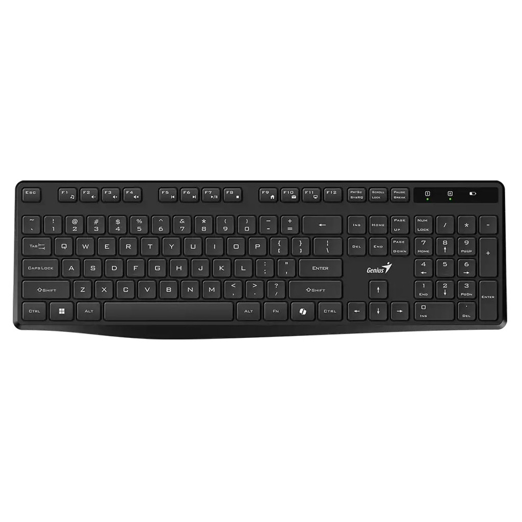 TECL GENIUS KB-7200 WIRELESS BLACK