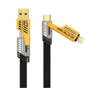 CABLE USB 4 EN 1 65W KELYX 1.5M