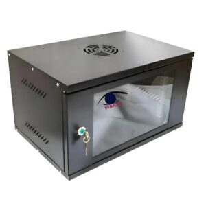 RACK MURAL 19" COMPACTO 3U NEGRO