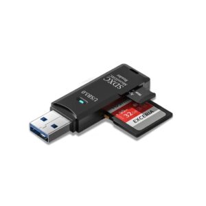 LECT MEM USB 3.0 SD XC NEGRO