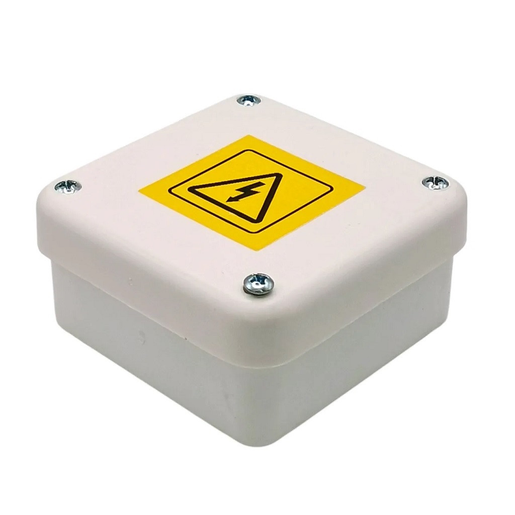 CAJA ESTANCA 115X115X50MM PVC BLANCAS