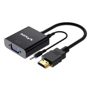 CONVERSOR HDMI A VGA 1080P KELYX FHD C/AUDIO