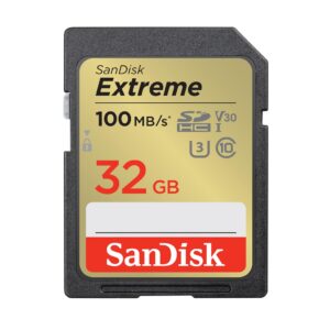 MEM SDHC SANDISK EXTREME  CARD 32GB C10 U3