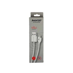 CABLE USB A TIPO C 1M MIXOR VITAL 5.4A