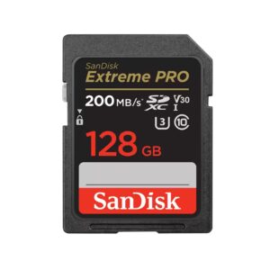 MEM SDHC SANDISK EXTREME PRO 128GB C10 U3
