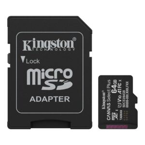 MEM SDMICRO 64GB C10 KINGSTON CANVAS SELECT PLUS