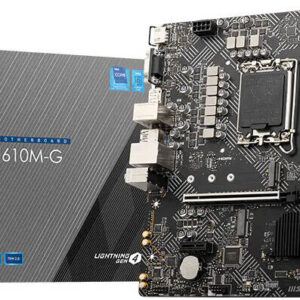 MB MSI S1700 PRO H610M-G DDR5 BOX M-ATX