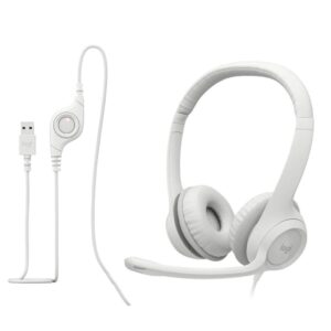 AURIC+MIC H390 LOGITECH USB BLANCO