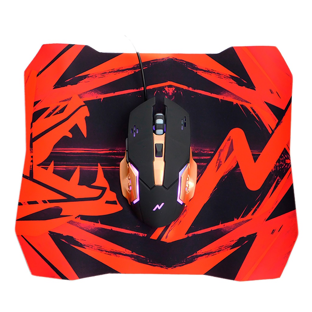 MOUSE + PAD NOGA GAMER ST-800