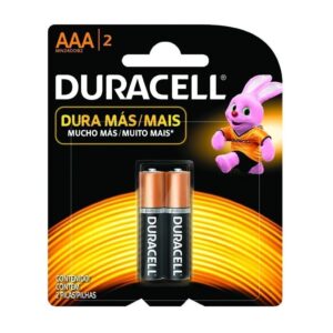 BAT AAA X 2 DURACELL 1.5V LR03
