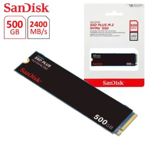 SSD 500GB SANDISK M.2 NVME PCIe 2400MB