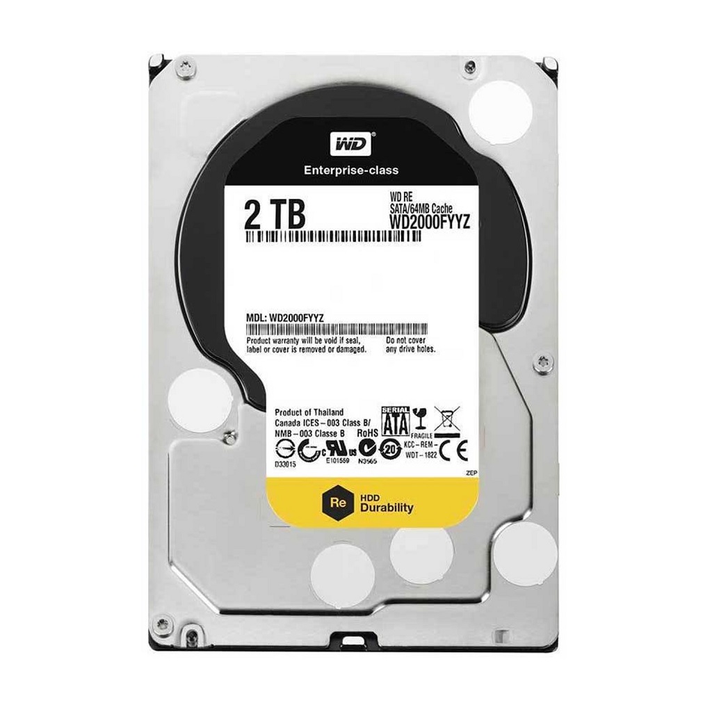 HD WD RE 2TB SATA III 64MB
