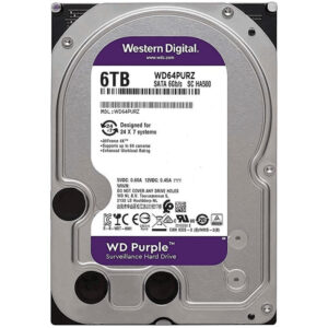 HD 6TB SATA III 64MB WD PURPLE