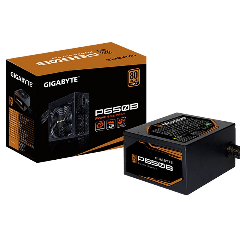 FUENTE 650W GIGABYTE 80 PLUS