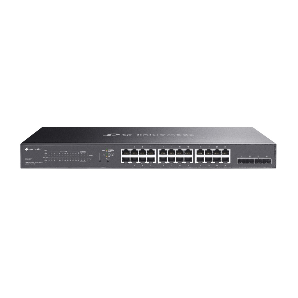 SWITCH 24P+4 SFP TP-LINK SG2428P GIGABIT
