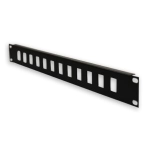 FRENTE PATCHERA RACK 1U 19"