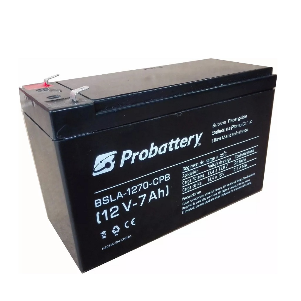 BATERIA UPS GEL 12V 7AH PROBATTERY