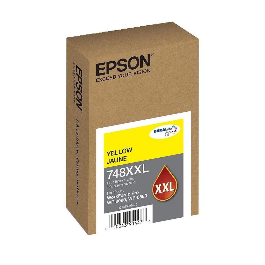EPSON 748 XXL AMARILLO 69ML 7.000 PAG.