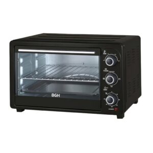 HORNO ELECTRICO BGH 40L NEGRO
