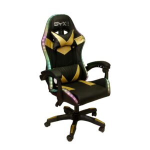 SILLA GAMER SYX GC-S02 RGB NEGRA